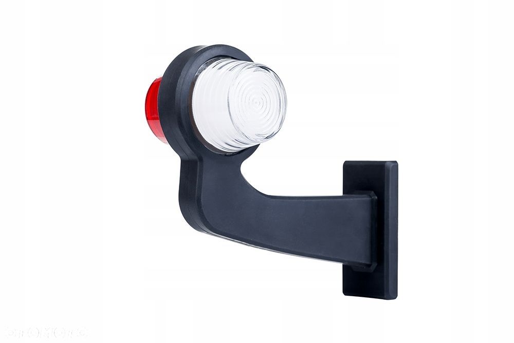 LAMPA OBRYSOWA NA RAMIENIU LED BIAŁO CZERWONA NEON - 1