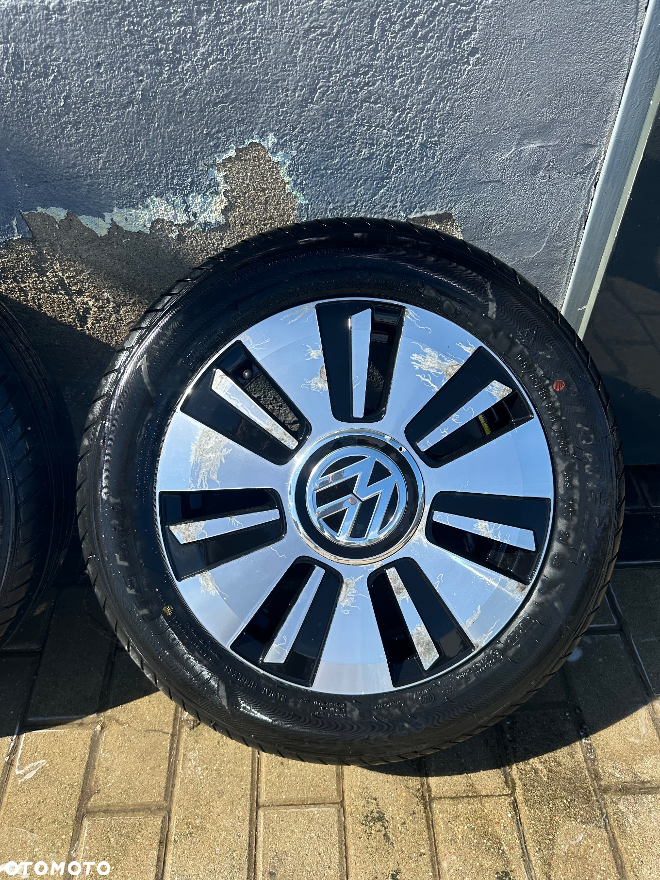 ALUFELGI KOŁA 5X100 VW UP SKODA CITY GO R15 NOWE OPONY. ET35 - 5