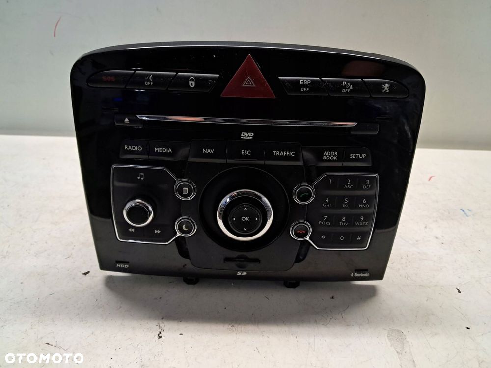 peugeot rcz radio nawigacja navi 96738873xn - 2