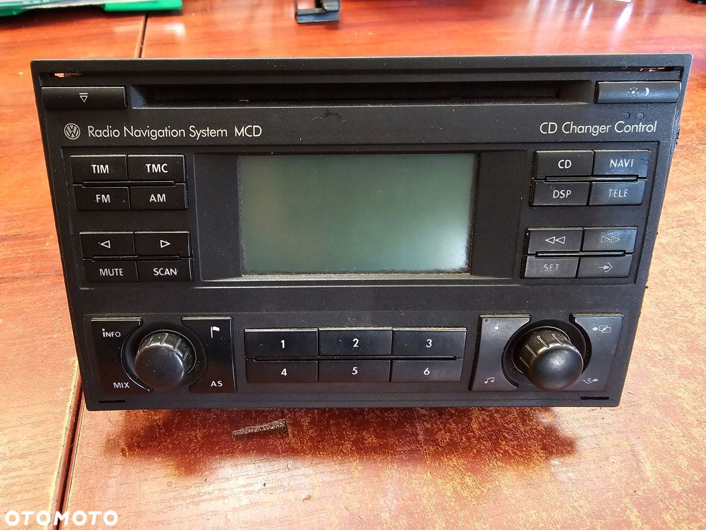 RADIO CD NAWIGACJA VW BORA 1J0035191A 7612001377 - 1