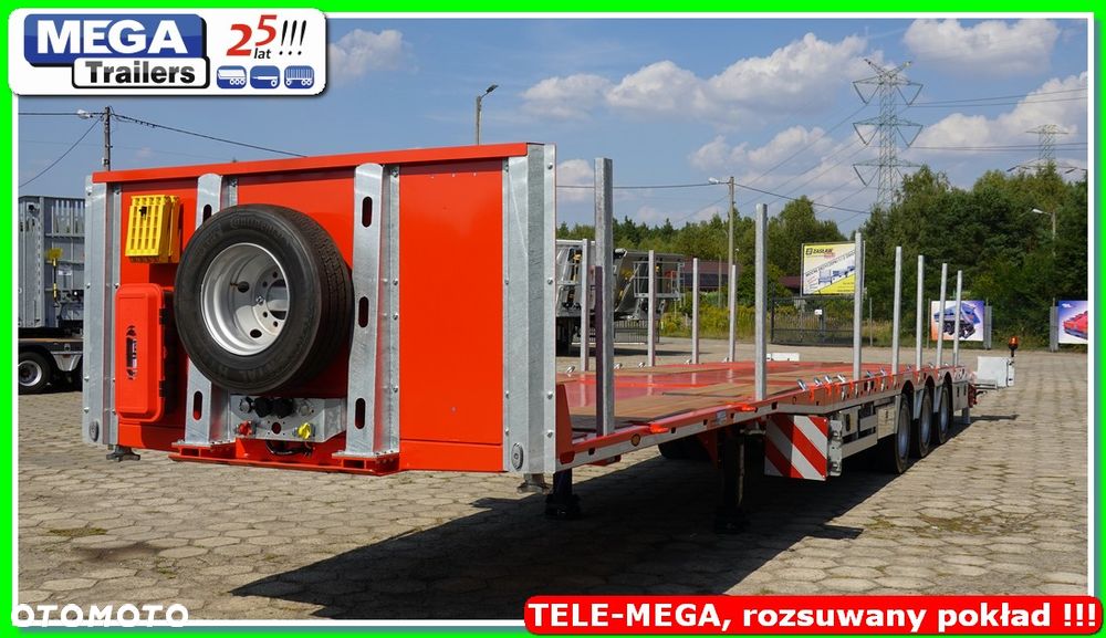 Inny 21,5 m dł. naczepa teleskopowa Full ADR EX3, UNIWERSALNA !!! - 14