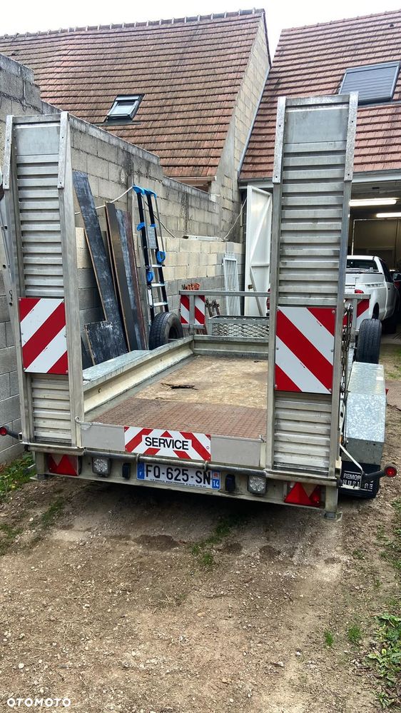 Inny Przyczepa Laweta Do Przewozu Transportu Maszyn Remorques DMC 3500 kg 2 osie