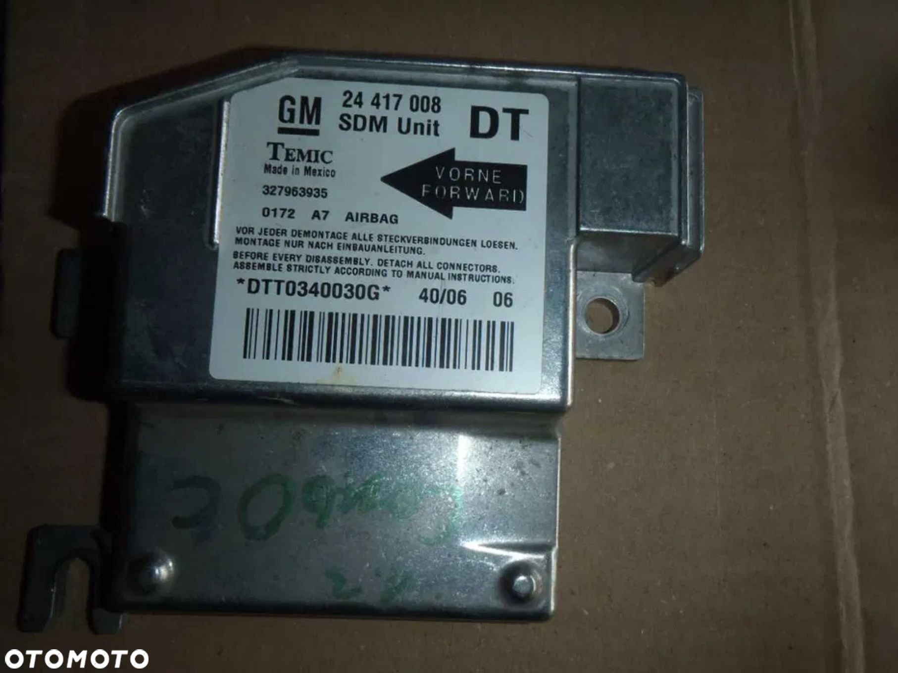 kierownica poduszka air bag airbag opel corsa b astar g corsa c combo - 8