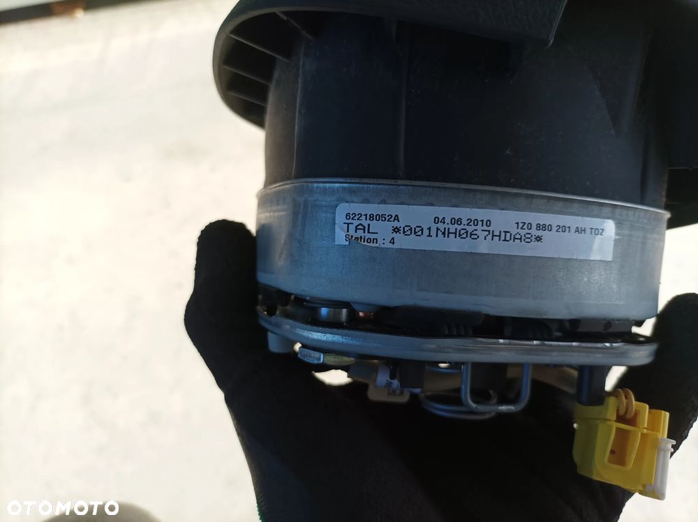 Skoda Octavia II Lift SuperB II poduszka powietrzna airbag kierowcy 1z0880201ah - 4