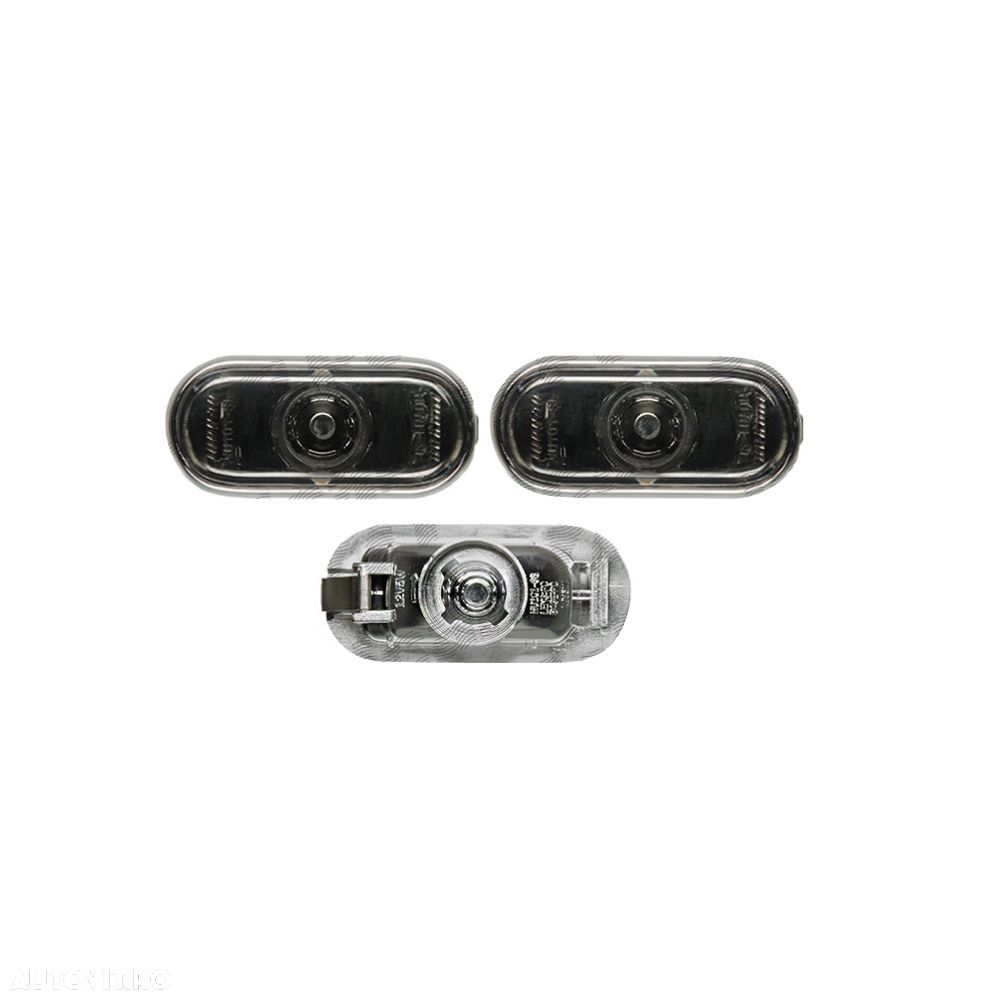 Set lampa semnalizare aripa Honda Civic CRX, 1998 DEL SOL; Civic Hatchback/Coupe, 191995; Civic Sedan, 191995; Integra III, 192000, Taiwan, stanga+dreapta, fumuriu, transparent; fara soclu bec; tuning; - 1