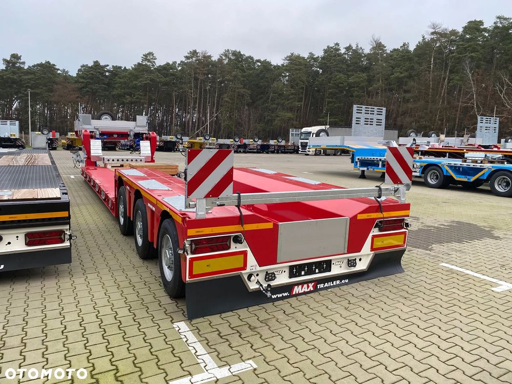MAX Trailer 3 osiowy Tiefbett Pendel Axles - 5