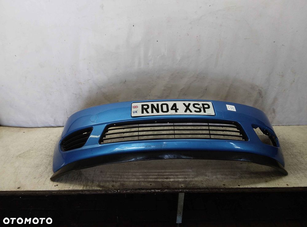 ^ ZDERZAK PRZÓD PRZEDNI FORD FIESTA MK.6 6 VI NIEBIESKI BŁĘKITNY
