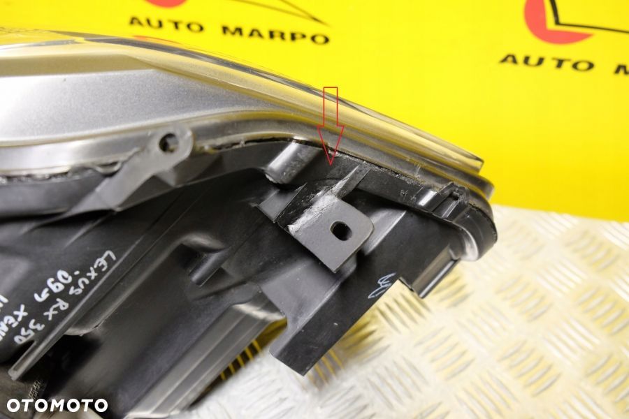 LEXUS RX RX350 2009- REFLEKTOR LAMPA XENON LEWA USA - 9