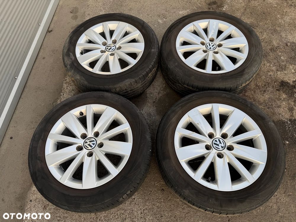 VW Passat B7 B8 2,0 TDI alufelgi z oponami 215/55/16 - 8