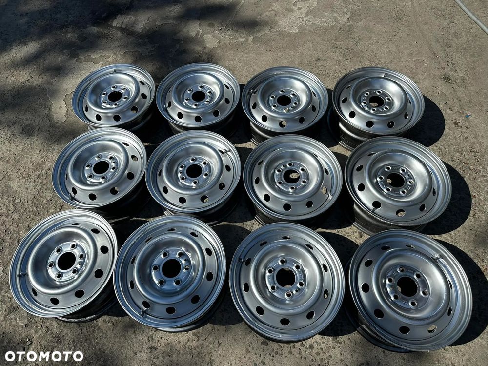 Felgi Stalowe Oryginalne Oem Iveco Daily 15 16 6x125 Oryginał ! - 1