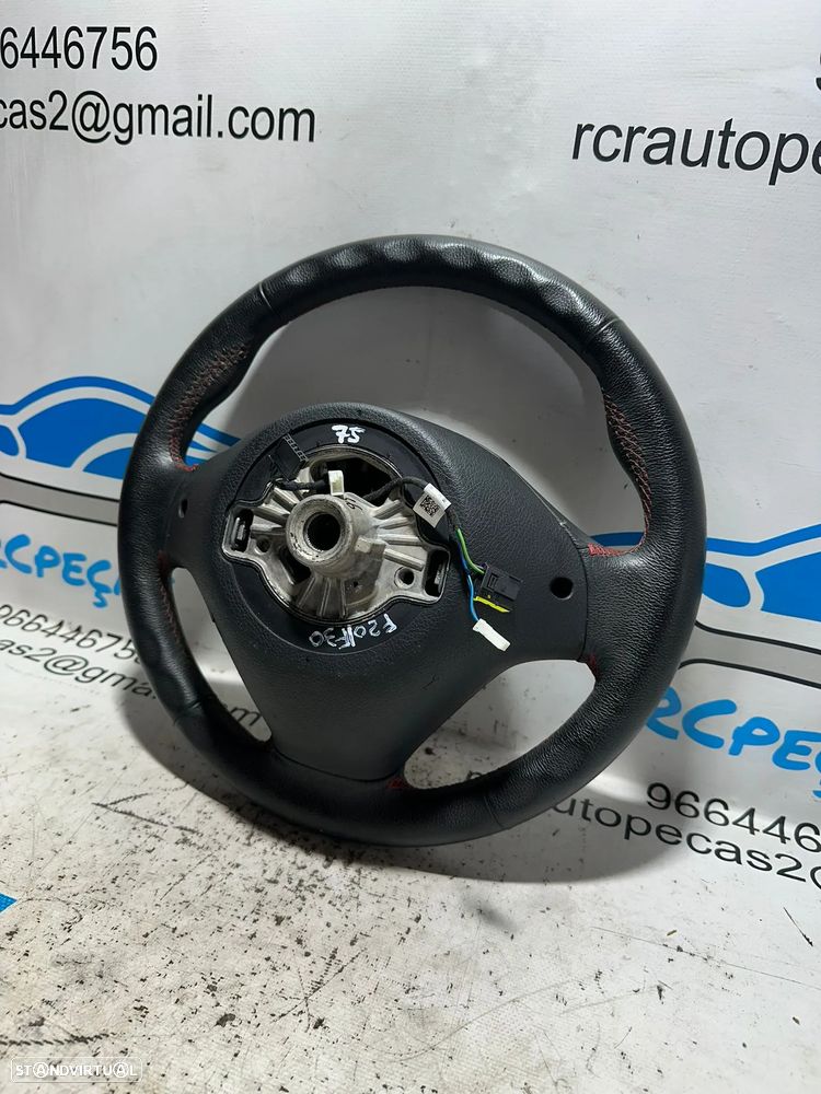 .Volante Completo Sport Pele Original BMW Serie 1 F20 5 Portas F21 3 Portas 62560182D 2011 - 2022 - 7