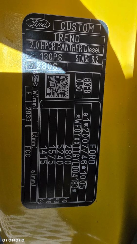 Ford CUSTOM 2.0, EURO 6, - 23