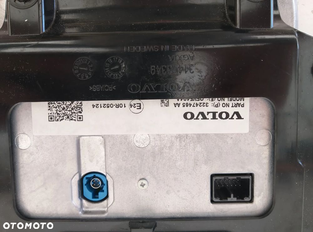 Wyświetlacz Radio Volvo XC90 II 31466781 / 32247465 - 11