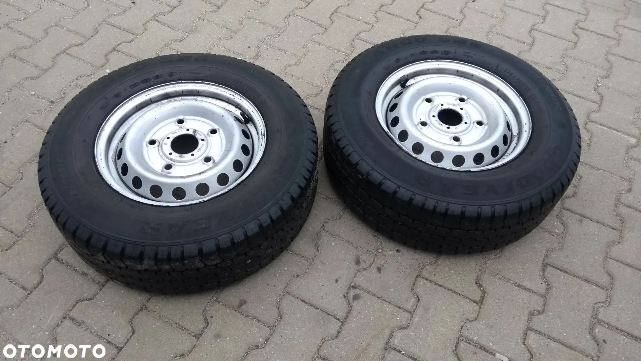 Ford Transit MK8 Custom Koła Felgi Opony 225/70R15C Goodyear Cargo G26 - 1