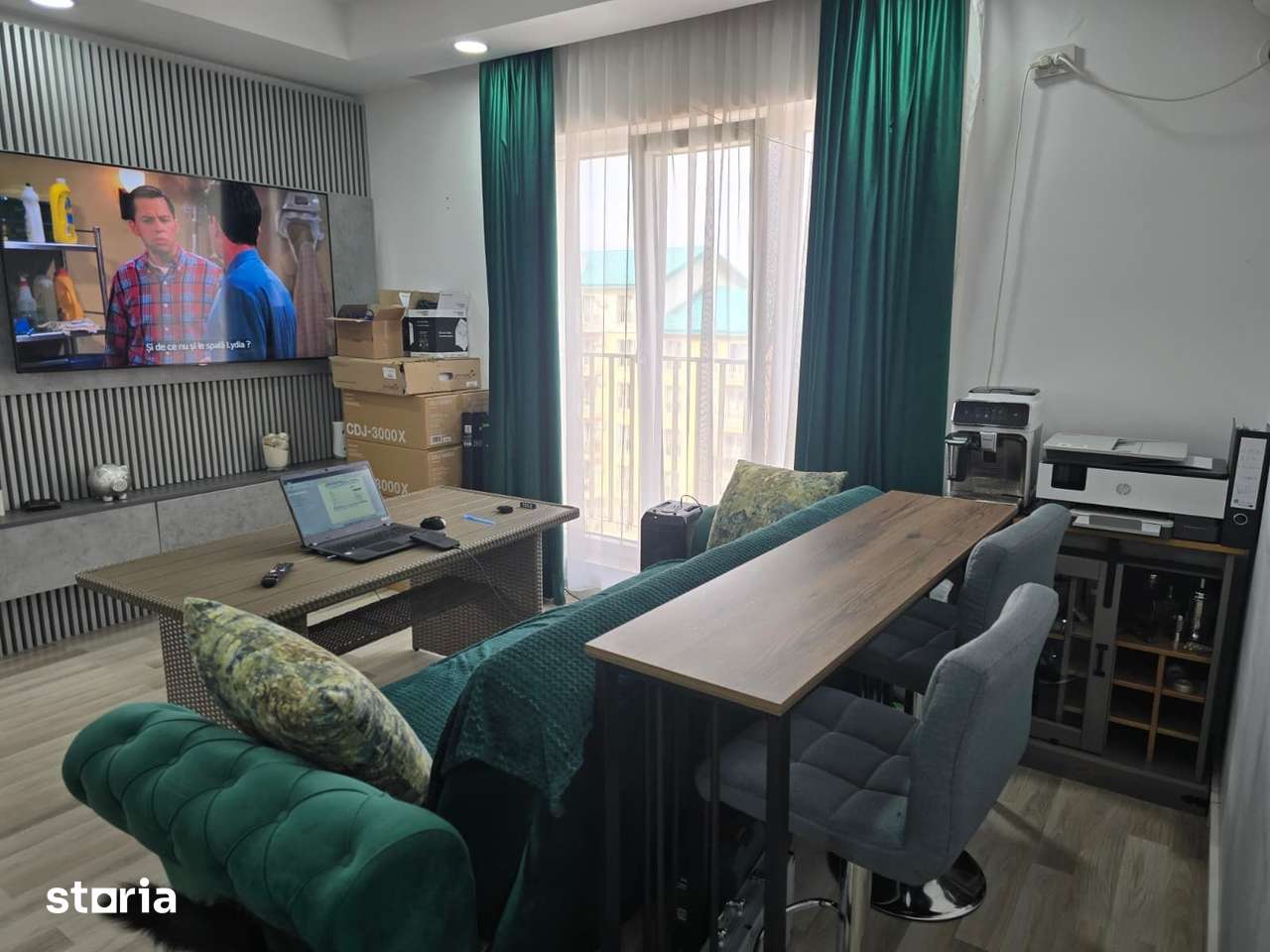 COSMOPOLIS - Apartament cu 2 camere tip studio, mobilat si utilat — fotografia 3