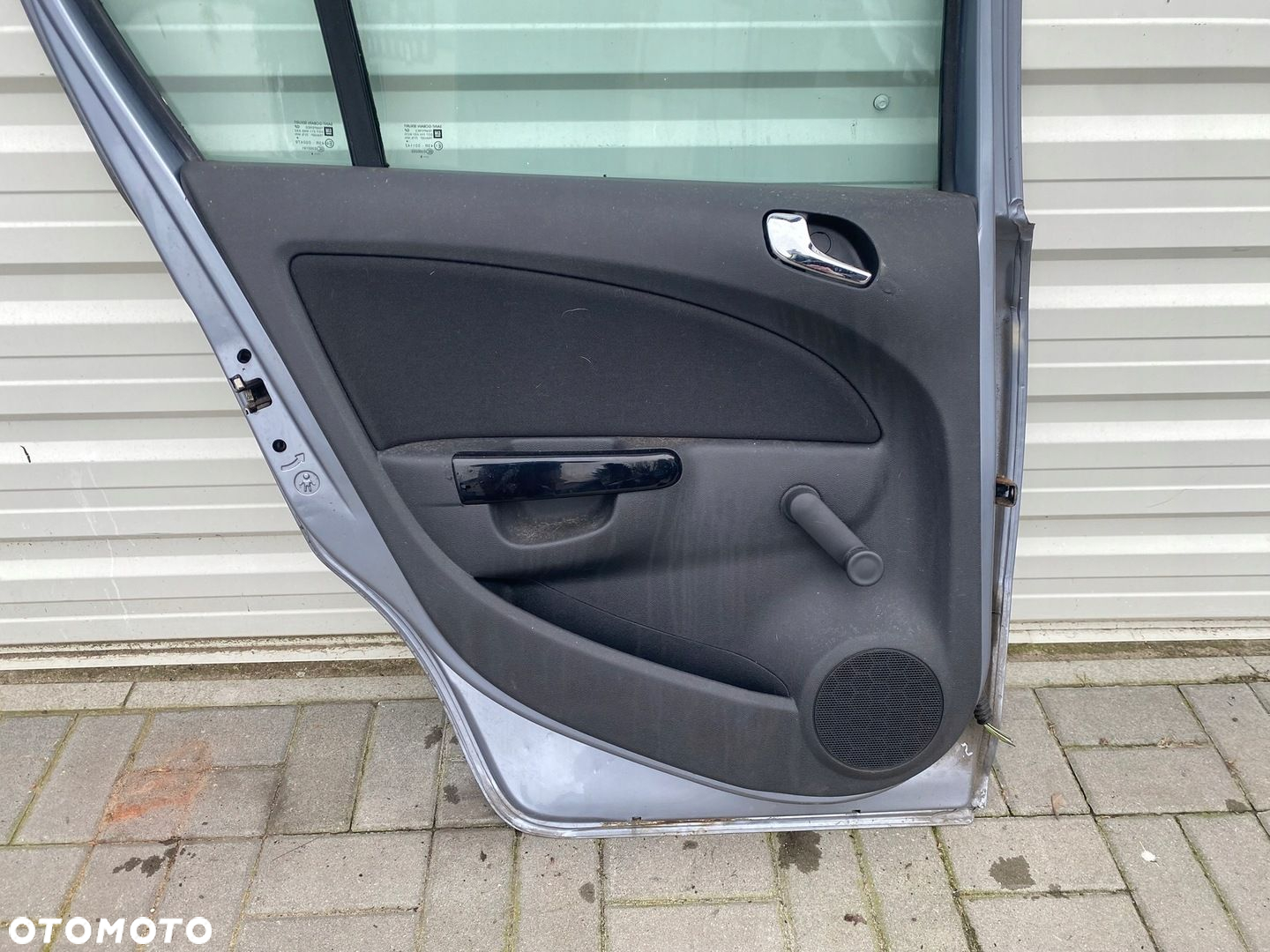 DRZWI LEWY TYŁ LEWE TYLNIE OPEL CORSA D Z168 EU - 9