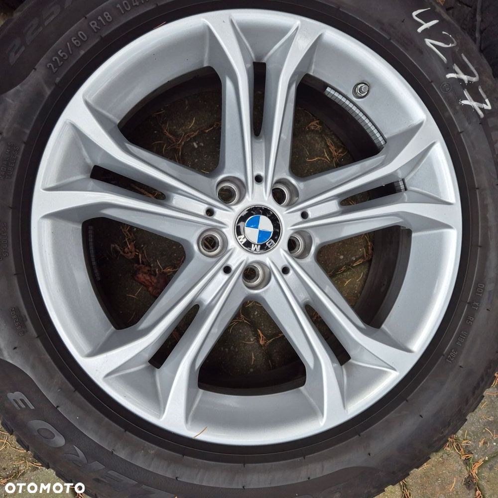 ZIMA KOŁA ORYGINAŁ BMW X3 G01 X4 G02 225/60 R18 OPONY 2021r - 2