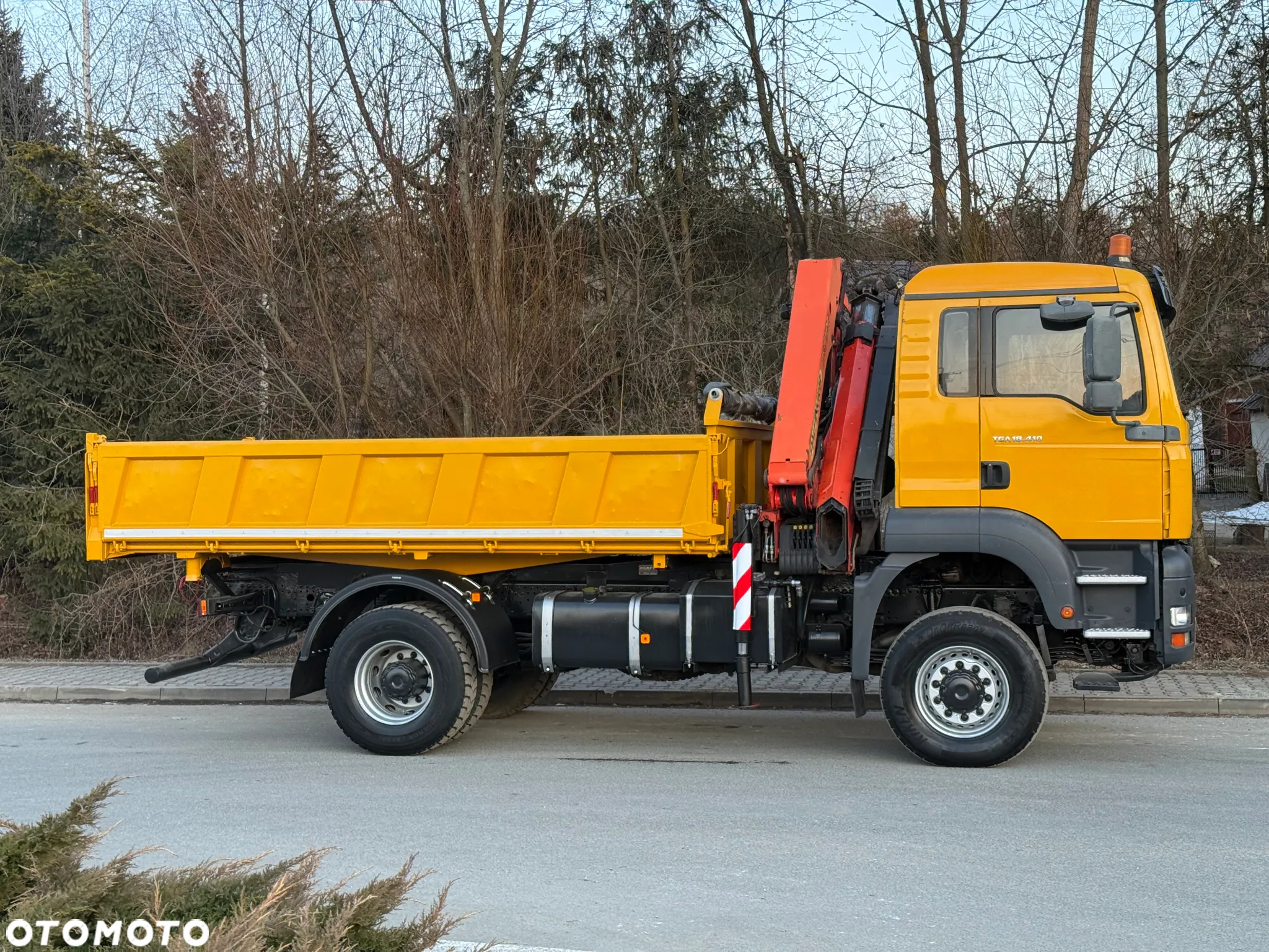 MAN * MAN TGA 18-410 * KIPER WYWROTKA * 4x4 * HDS Palfinger PK16500* Sprowadzony* Bardzo Dobry Stan * - 9