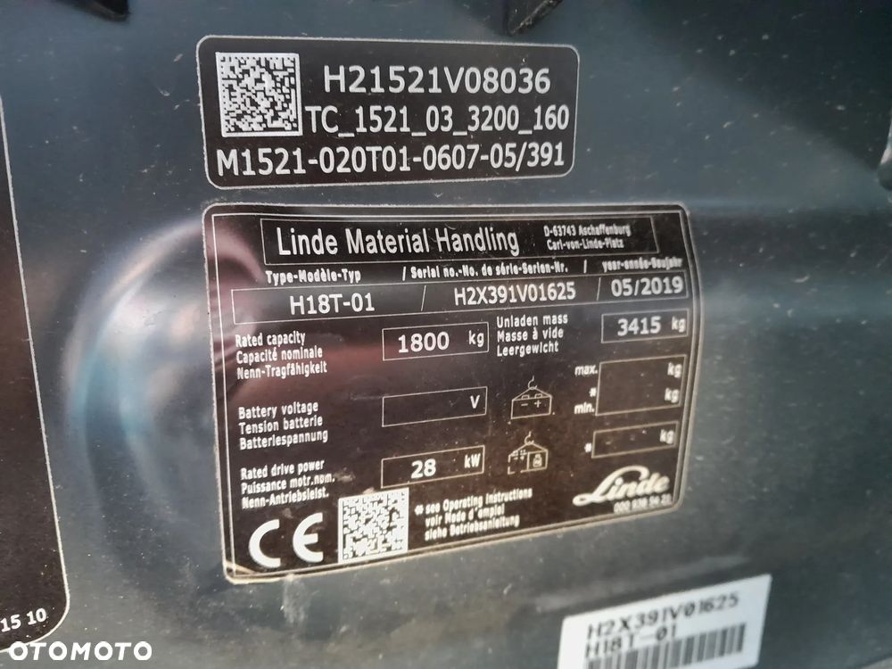 Linde H18T-01 - 16