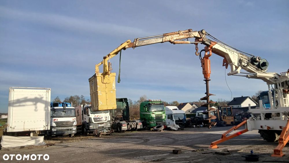 MAN 4X4 WIERTNICA CENTRAMA LPC 12 PODNOŚNIK KOSZOWY ZWYŻKA HDS JIB WIERTNIA DO SŁUPÓW - 11