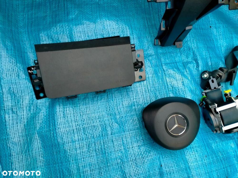 MERCEDES W470 / KONSOLA / DESKA / AIRBAG / PASY / CZARNA / ORYGINAŁ - 2