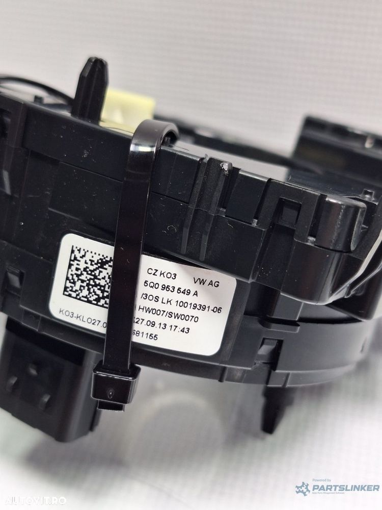 Spirala airbag  SKODA OCTAVIA Combi 5E5 2012 - >2.0 TDI CKFC, CRMB, CYKA 5Q0953549A - 2