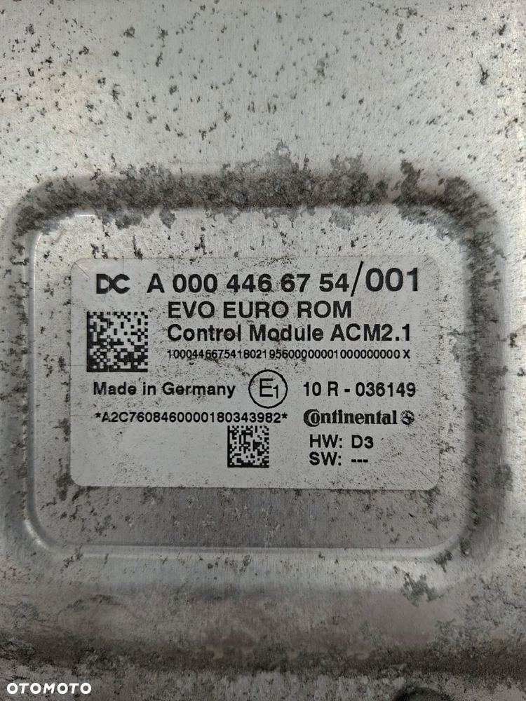 STEROWNIK MODUŁ ACM 2.1 ADBLUE MERCEDES ACTROS MP4 A0004466754 - 3