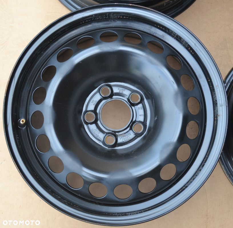 FELGI STALOWE AUDI VW SKODA SEAT 5x100 6J15 ET 29 x4szt F-505 - 7