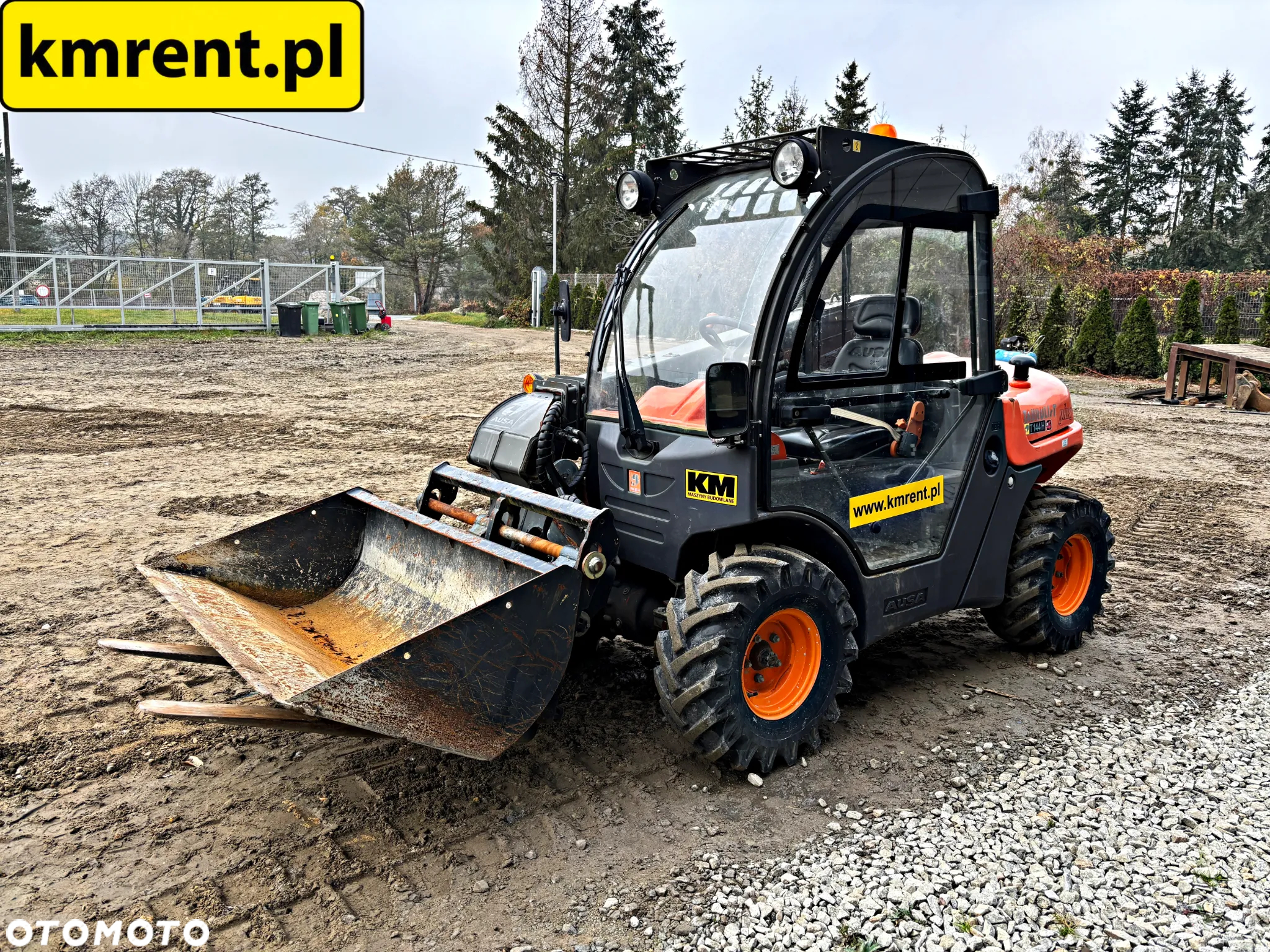 Ausa T 144 H ŁADOWARKA TELESKOPOWA 2017R. | NA LAWETĘ B E MTH 273 JCB 520-40 - 11