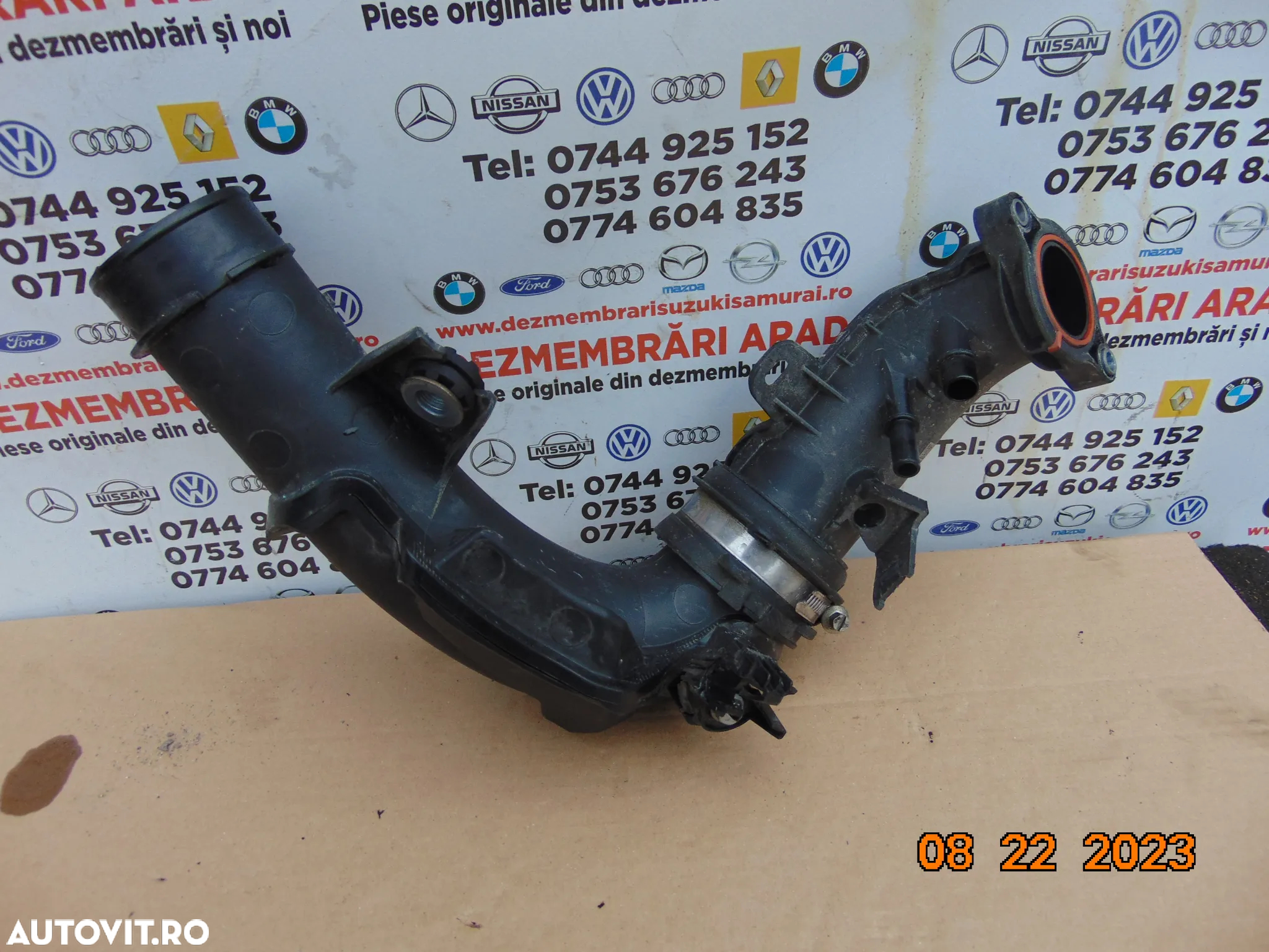 tub aer Dacia 1.0 Duster Logan MCV Jogger Sandero Renault Clio 5 Captur 2 jike micra tub intercoole - 2