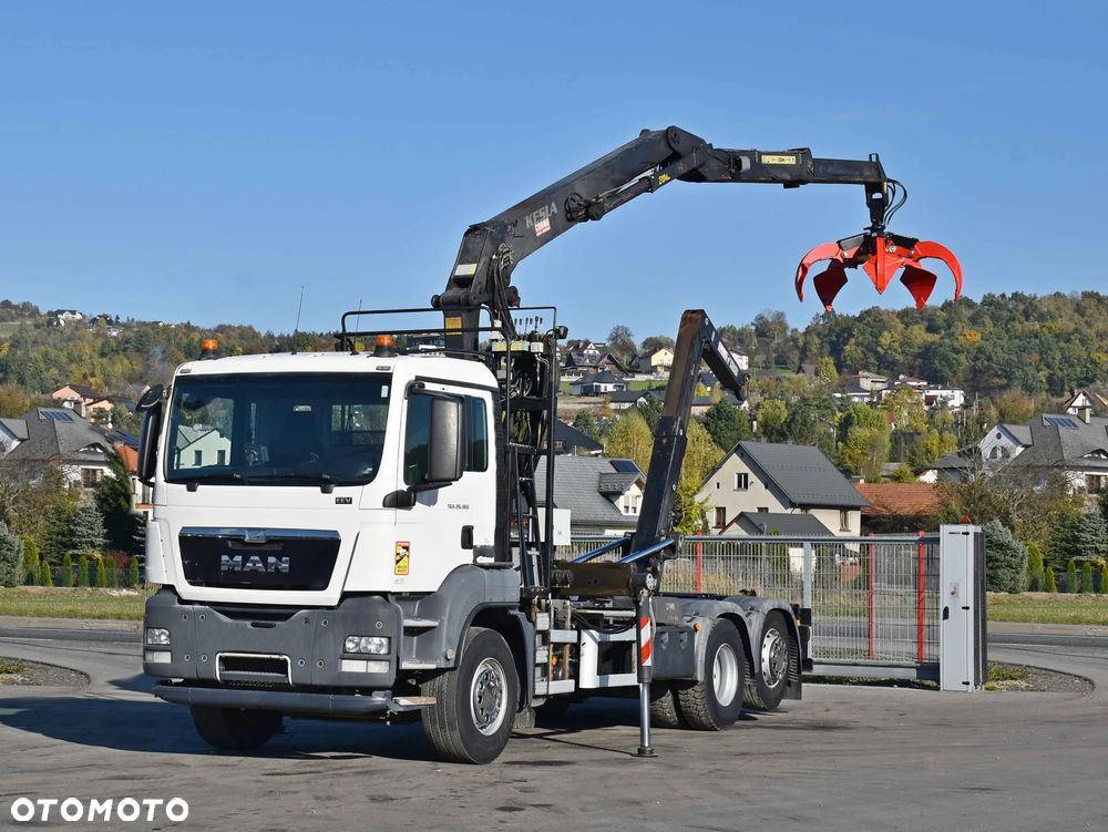 MAN TGS 26.360 * HAKOWIEC + KESLA 2114 Z * STAN BDB - 2