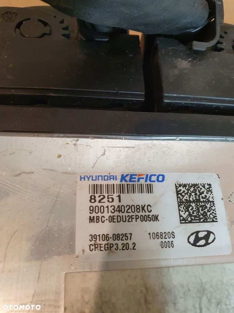 HYUNDAI BAYON 1.2 STEROWNIK KOMPUTER SILNIKA 39106-08257 39106-08251 - 2