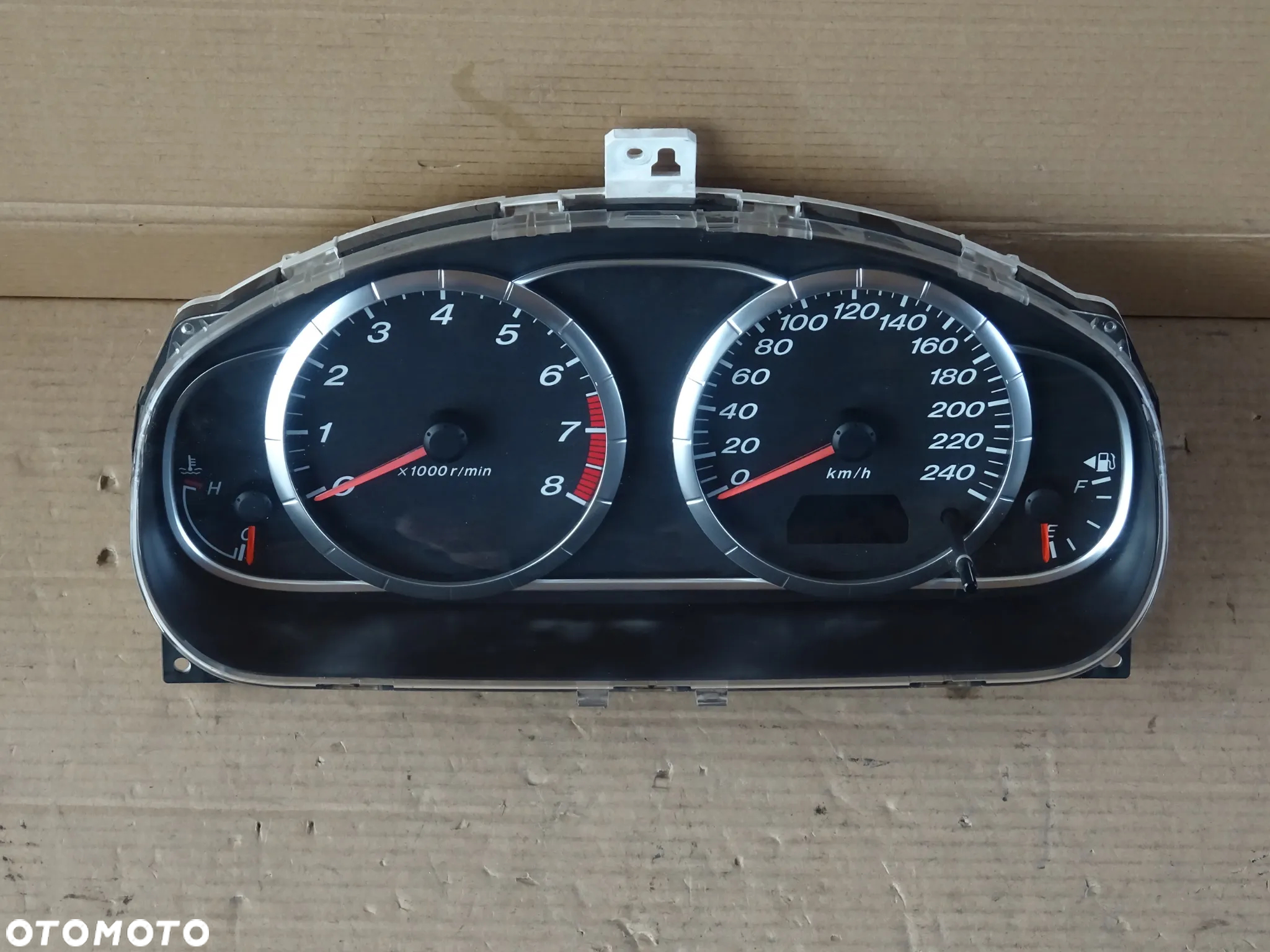 MAZDA 6 GG GY GH 1,8 2,0 BENZYNA LICZNIK ZEGARY ZESTAW WSKAŹNIKÓW EU - 3