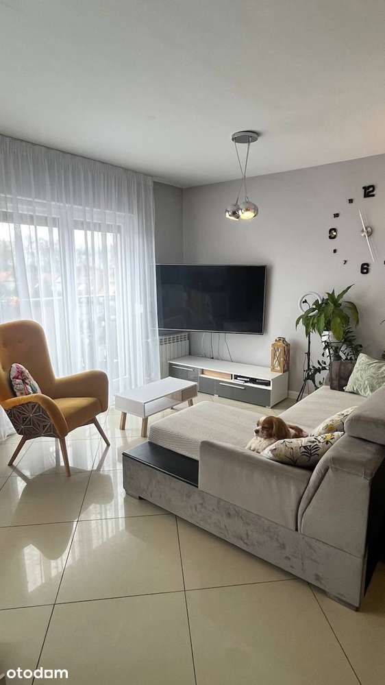 Mieszkanie dwupoziomowe 57 m², przy ul. Tymiankowej w Krzeptowie.