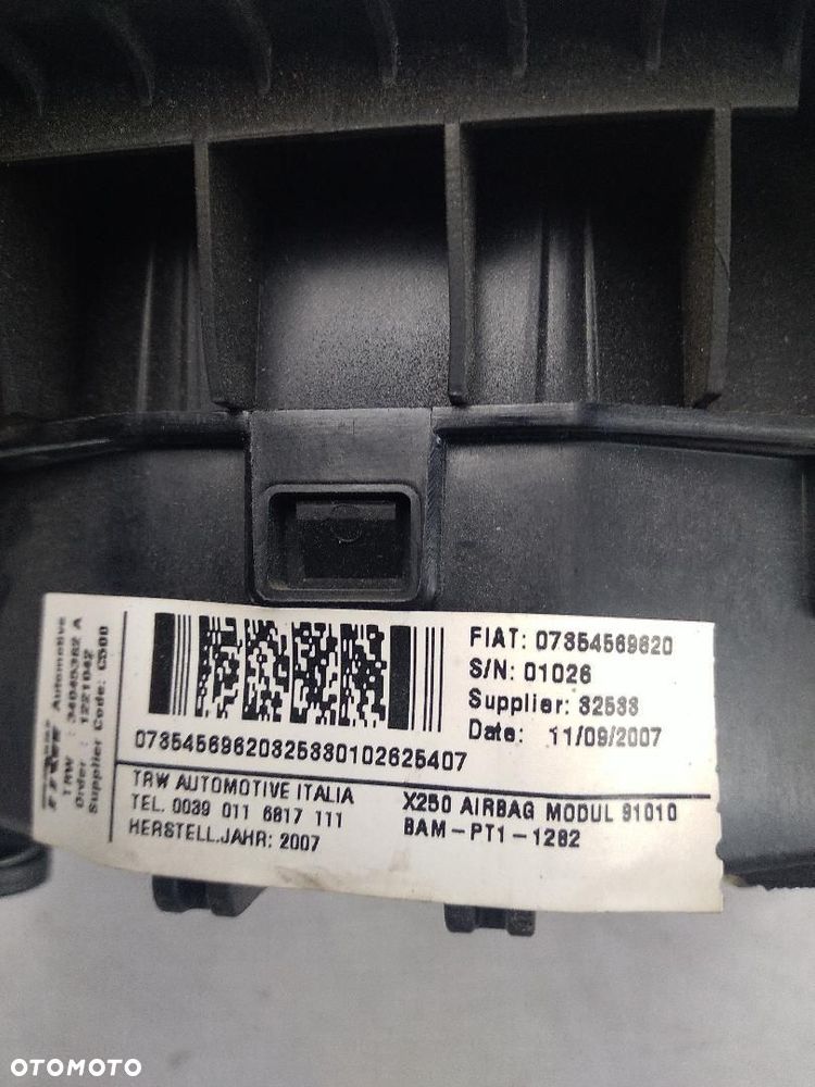 PODUSZKA POWIETRZNA KIEROWCA AIRBAG FIAT DUCATO II 07854569620 - 3