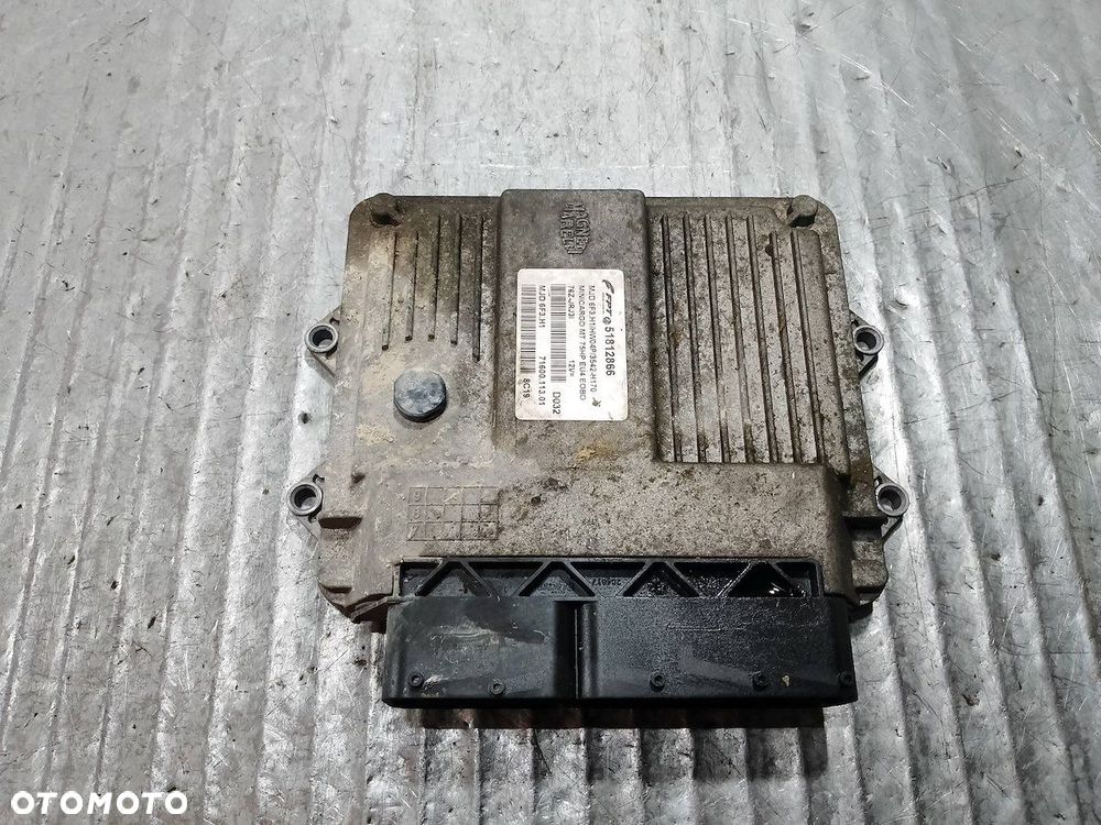KOMPUTER, STEROWNIK FIAT FIORINO III 51812866 1.3 JTD - 1