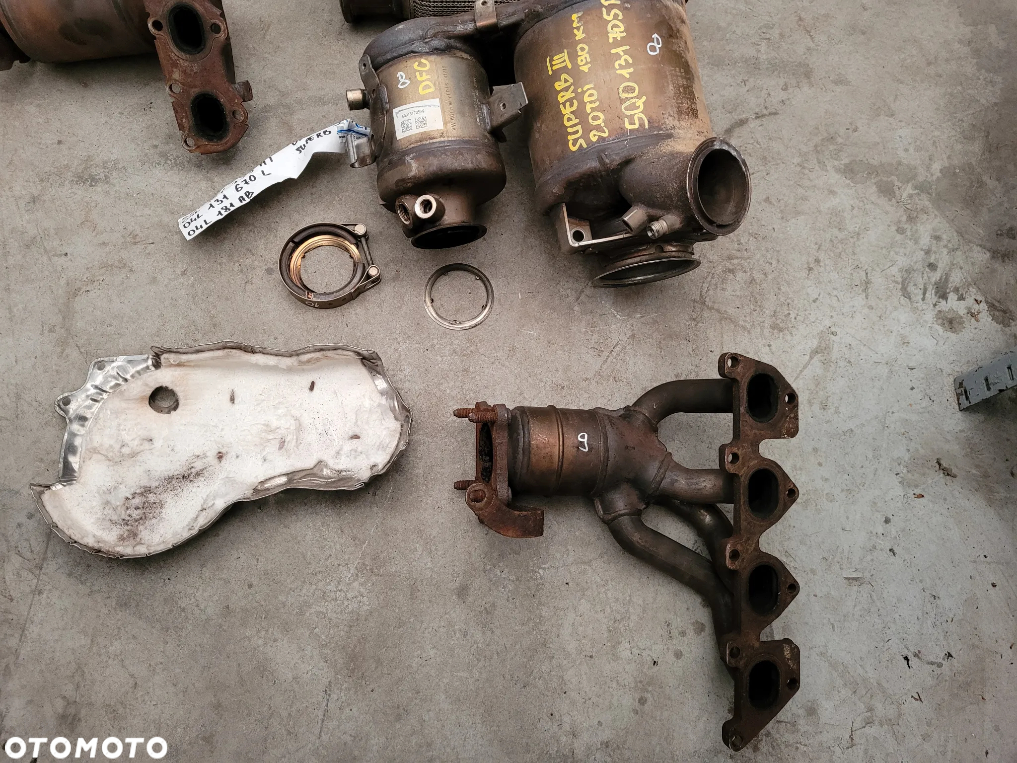 KATALIZATORY RURY WYDECHOWE DPF VOLKSWAGEN - 8