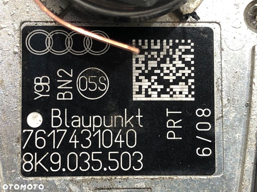ANTENA - 51.00 PLN - AUDI A4 B8 Avant (8K5) 2007 - 2015 1.8 TFSI 118 kW [160 KM] benzyna 2007 - 2012 - 4