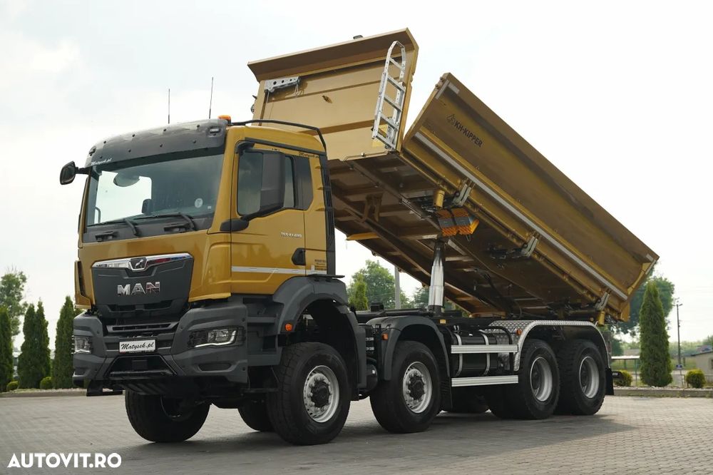 MAN TGS 41.480 / 8X6 / BASCULATOR 3 LATE / BORDMATIC / KH KIPPER / AUTOMAT / NOU / 2026 / - 2
