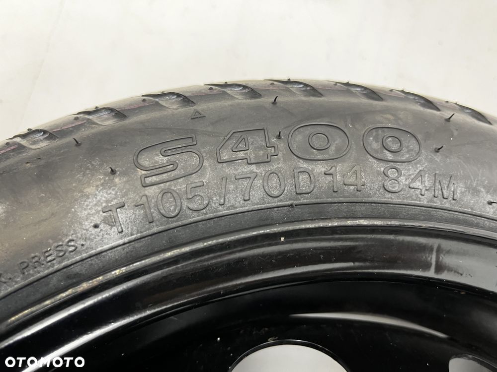 Koło zapasowe dojazdowe HYUNDAI GETZ 105/70R14 4X100 - 5