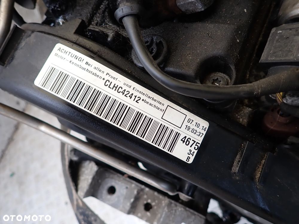 SILNIK VW SEAT AUDI  1.6 TDI  CLHC - 4