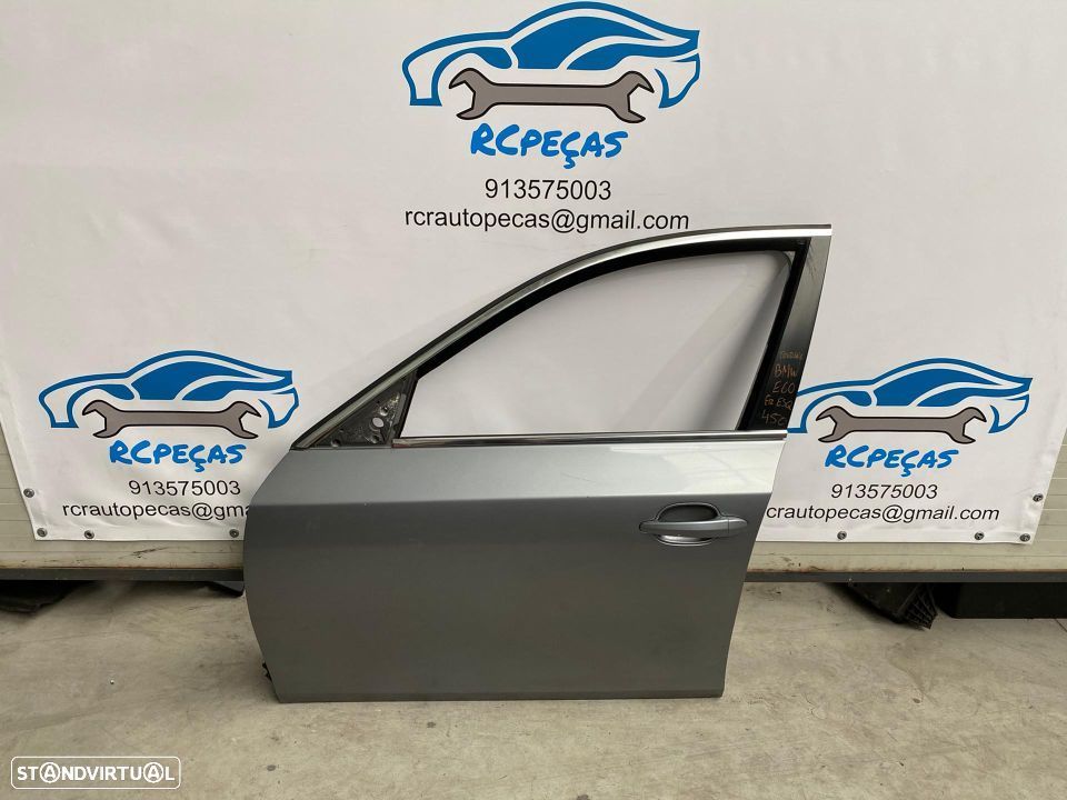 PORTA PORTAS FRENTE FRONTAL ESQUERDA BMW 41517202339 7202339 BMW SERIE 5 E60 E61 FECHO ELEVADOR MOTOR PUXADOR VIDRO - 4