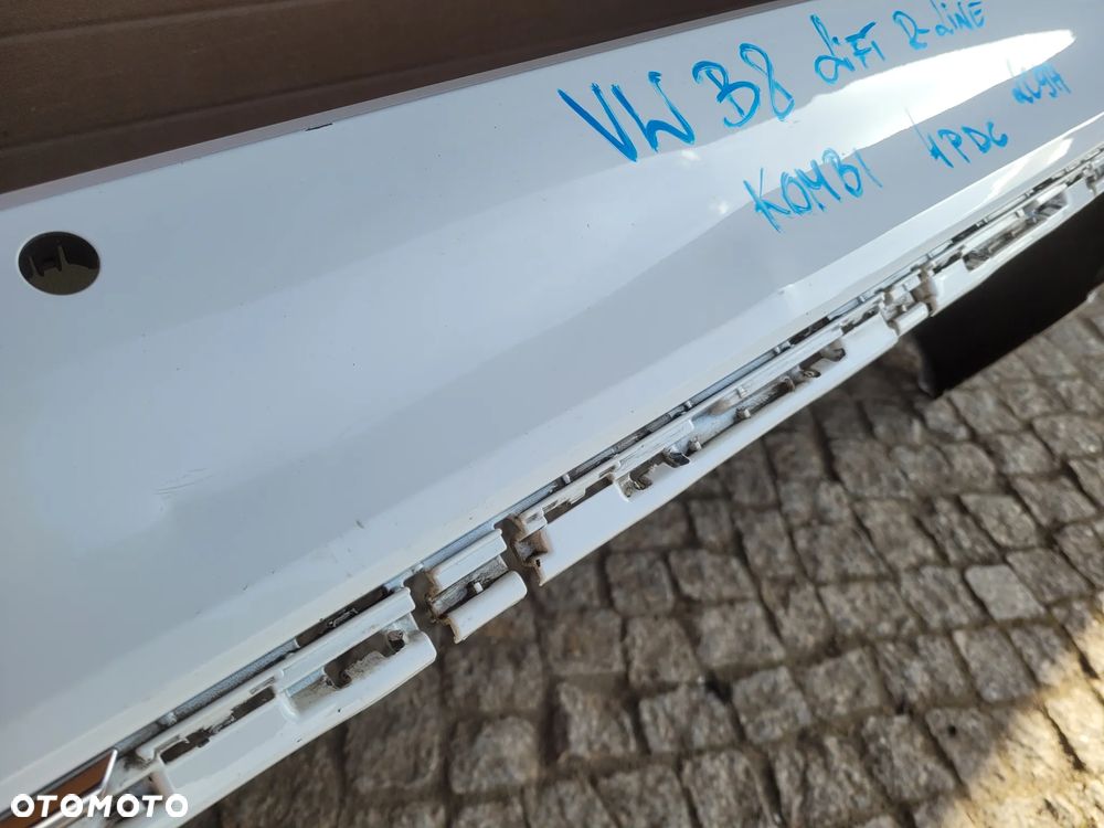 ZDERZAK TYŁ TYLNY VW PASSAT B8 LIFT R-LINE KOMBI LC9A - 10