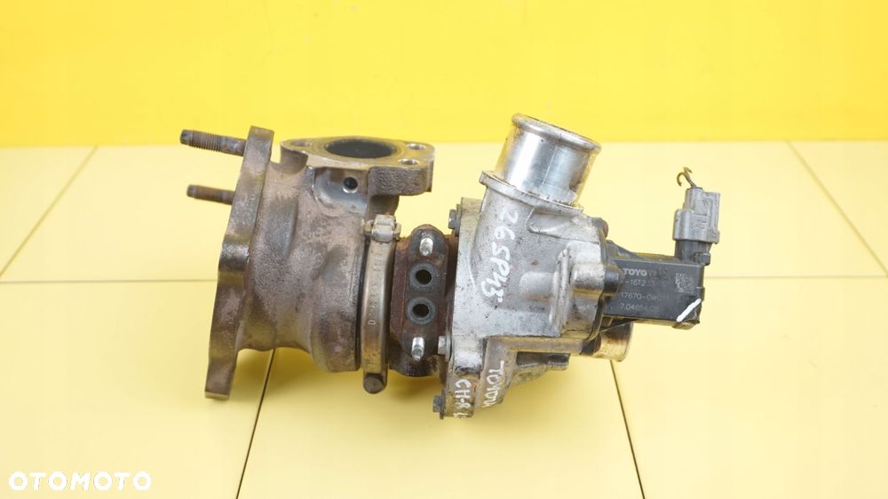 CH-R AURIS 1.2 TURBO 18r 116KM 8NR-FTS turbina turbosprezarka 17201-47011 - 4