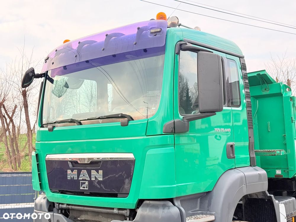 MAN * TGS 26.440 MAN  * Kiper / Wywrotka * 6x6 * Sprowadzona * Bordmatik * Stan Perfekcyjny - 5