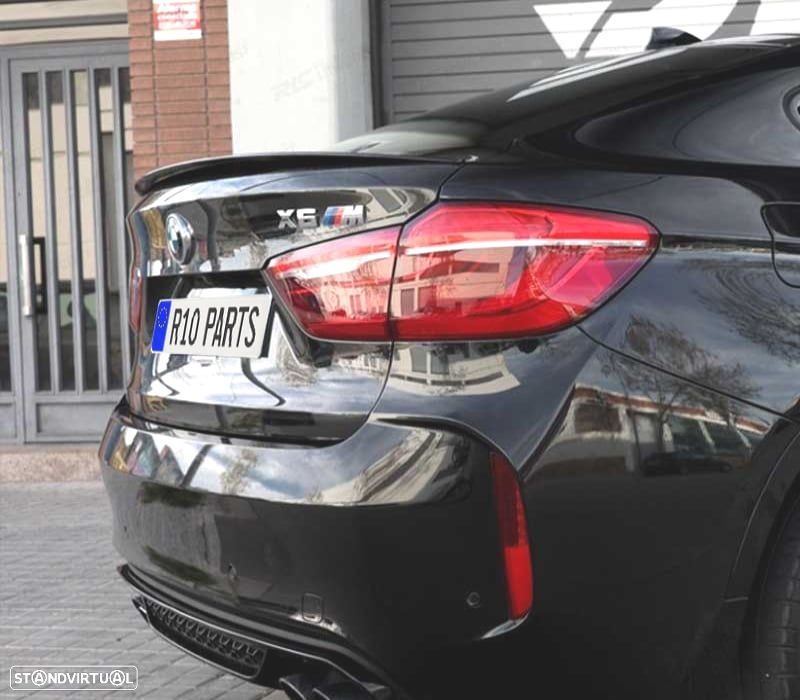 AILERON LIP BMW X6 F16 F86 14- LOOK M - 1