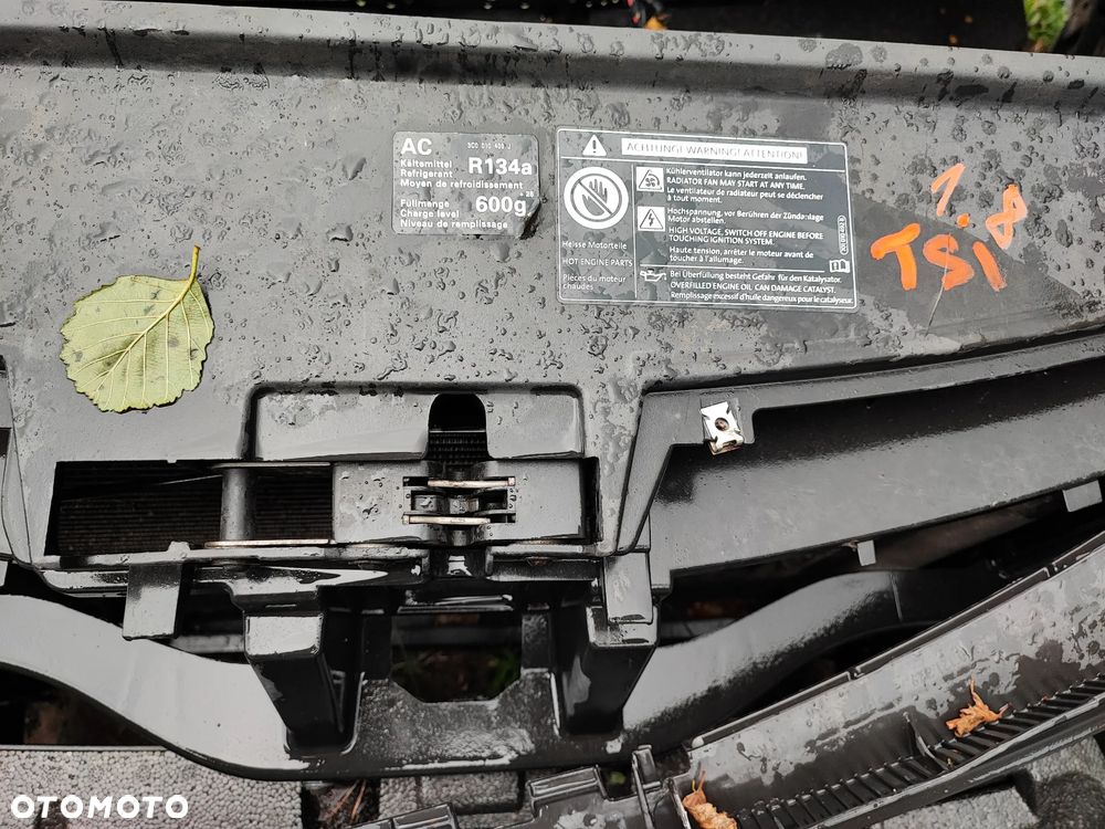 VW PASSAT B6 WZMOCNIENIE CZOLOWE PAS PRZOD CHLODNICE FSI TSI TDI CR - 17