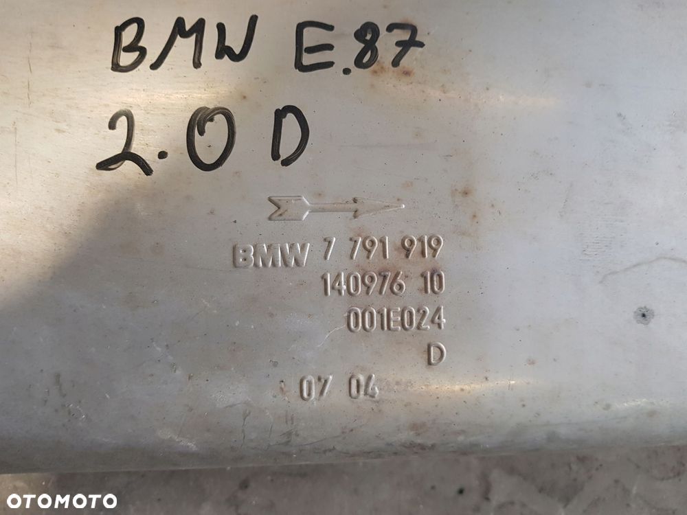 układ wydechowy tłumik bmw e87 2.0d europa 7791919 - 8