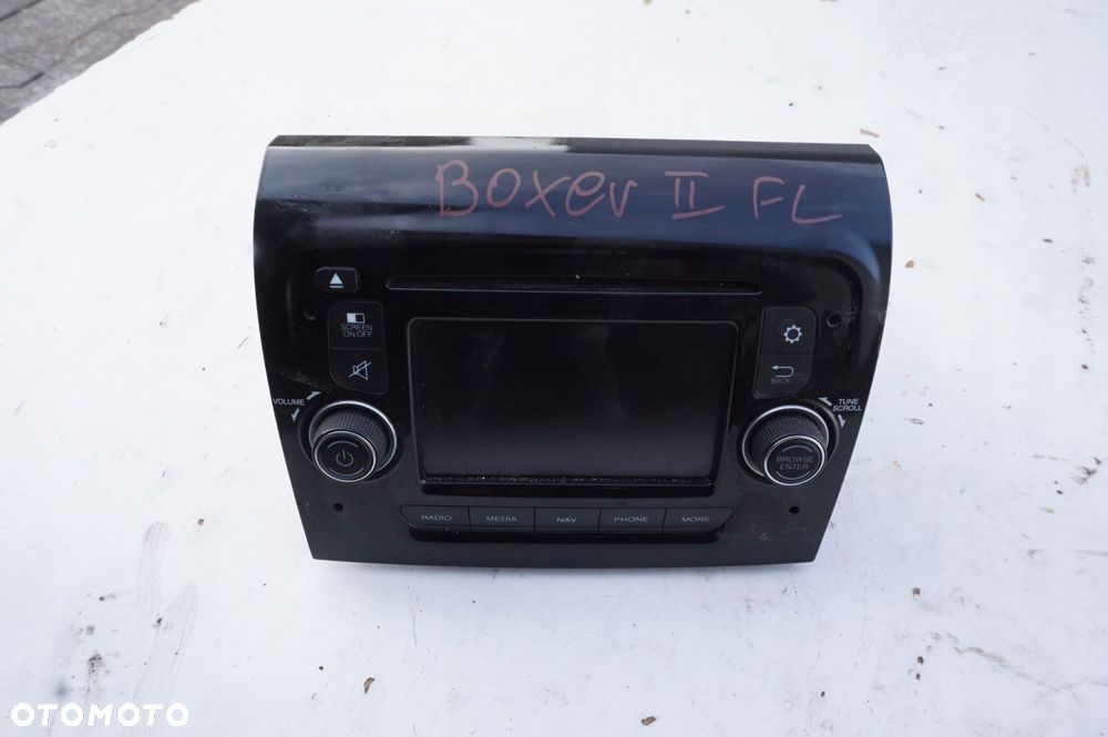 RADIO CD 07356560580 PEUGEOT BOXER II LIFT - 1