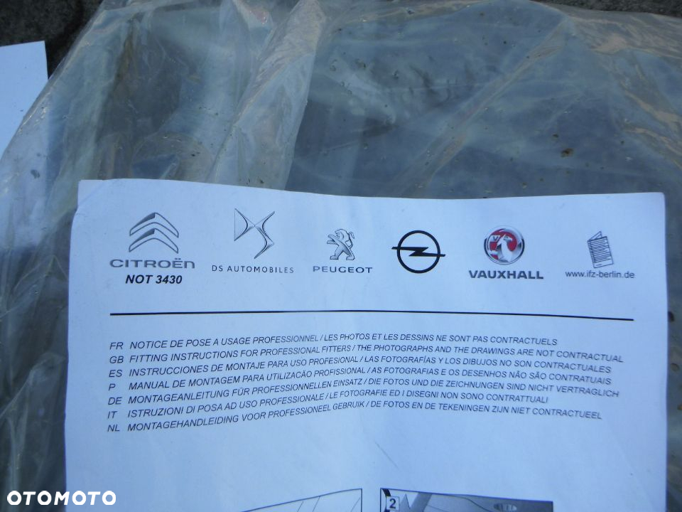 opel corsa e-f elektro dywanik nowe oryginał gm - 4
